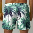 thumbnail image 4 of guisaled Swimming Shorts Men Men's Swim Trunks, Quick Dry Swimming Beach Board Shorts, Fashion Hawaii Printed Lightweight Swimwear Bottom Bathing Suits With Pockets, 4 of 6