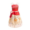thumbnail image 1 of Disfraz de Moana para Niñas Traje de Aventura Princesa del Océano Fiesta de Cumpleaños de Vestir, 1 of 6