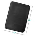 thumbnail image 4 of Nestl Absorbent Memory Foam Bath Mat Bathroom Rug, Black, 17"x24", 4 of 7