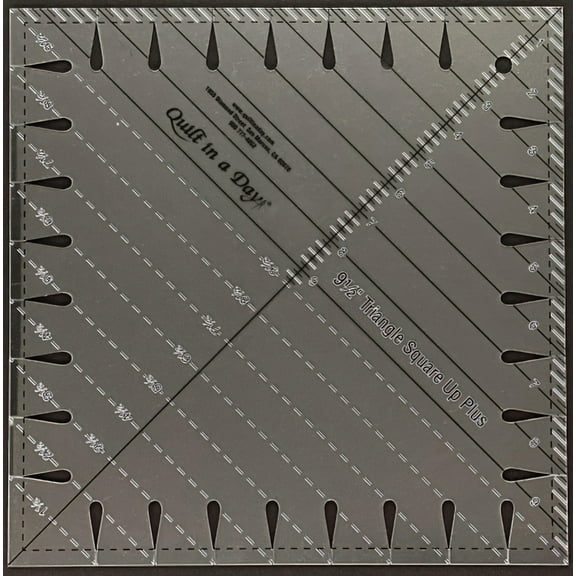 9 1/2 Triangle Square Up PLUS by Quilt in a Day