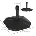 thumbnail image 3 of Outsunny Support de Base pour Parasol de Patio en Béton 48 Lb Support de Parasol d'Extérieur, 3 of 10