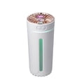 thumbnail image 1 of Humidificador de aire para coche, 300ml de capacidad, luz nocturna colorida, Mini USB, difusor de aceite esencial portátil para el hogar y la Oficina, color blanco, 1 of 5
