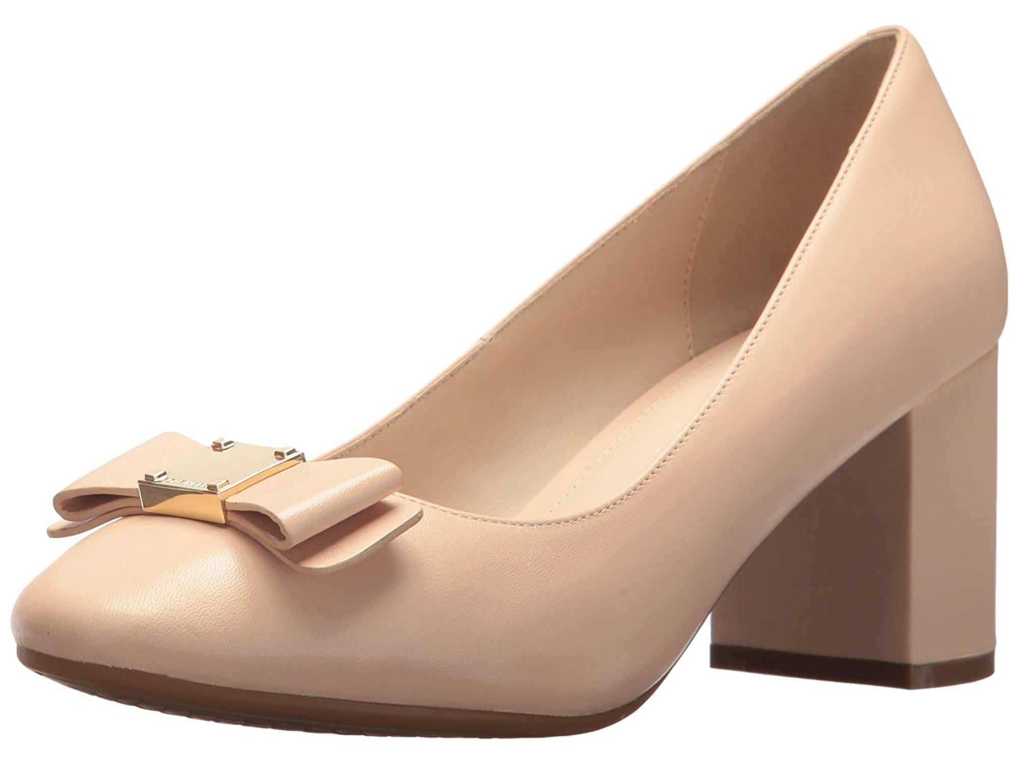 Cole Haan Womens Tali Bow Pump Leather Closed Toe Classic Pumps