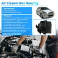 thumbnail image 2 of Unique Bargains No.281101R100 Caja de Filtro de Aire del Motor para Hyundai Accent 1.6L 2012-2014 Conjunto de Limpiador de Admisión de Aire para Kia Rio 1.6L 2012-2015 No.28110-1W100/347368287LKQ, 2 of 7