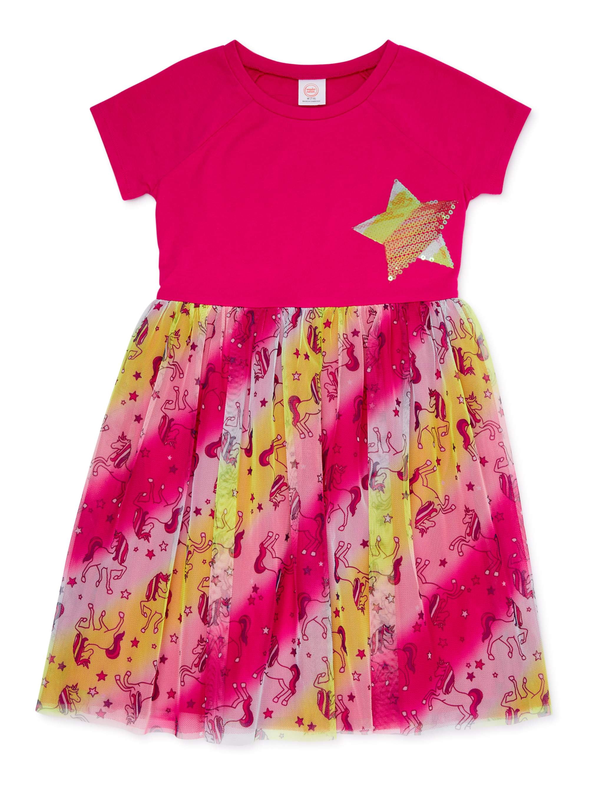 pink dresses at walmart