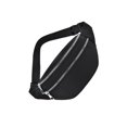 thumbnail image 2 of Qarigey Riñonera Bolsas de transporte al aire libre Portadores de bolsillo con estilo universal Mujeres Hombres Bolsa de pecho Accesorio de moda Bolsas de mensajero y de hombro Negro Qarigey AP013444-02, 2 of 6