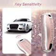 thumbnail image 6 of Key Fob Cover Compatible with Porsche Panamera Cayenne Taycan 911 Carrera 2017-2025 Keychain Case Holder Protector,new style-3-btn-pink, 6 of 7