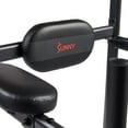 thumbnail image 2 of Sunny Health & Fitness Multi-Function Compact Power Tower 300 LB Weight Capacity Strength Training Fitness Equipment with Captains Chair, Dip Station, Pull Up Bar, Push Up & Core Workout - SF-XF924016, 2 of 6