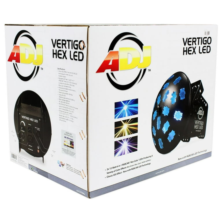 American DJ VERTIGO HEX LED Church Stage Design Performance