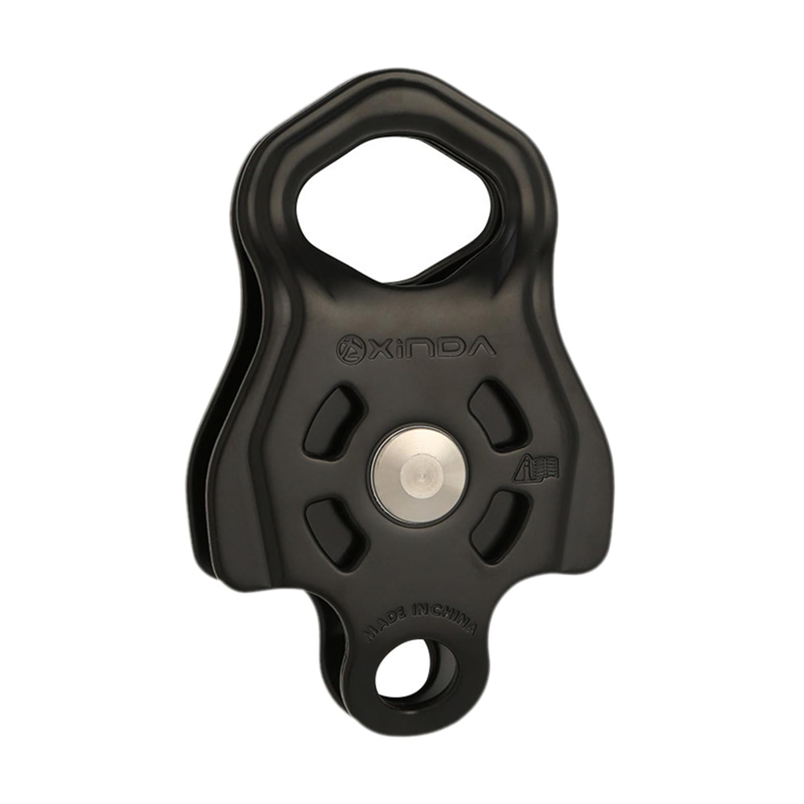 Mountaineering Pulley Aluminum Alloy Heavy Duty Single Pulley Climbing