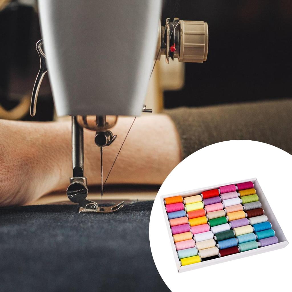 88 Spools Polyester Sewing Thread Sewing Thread 400Yards/Spool for Sewing Machine Hand Stitching Embroidery Quilting