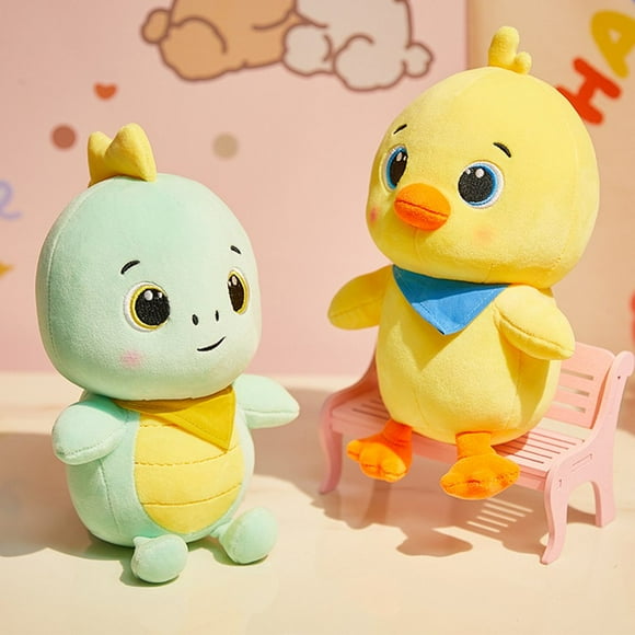 Penguin Stuffed Toy High Simulation Strong Flexibility Decorative Toy Stuffed Penguin Chick Dinosaur Decor Toy for Anniversary