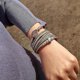 thumbnail image 2 of WABJTAM Leather Wrap Bracelet for Women - Handmade Buckle Bracelet with Beads Crystal Bracelet, 2 of 2