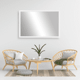 thumbnail image 6 of Frame My Mirror Framed Mirror, Pure White Finish, 28" x 60", 1-1/4" Wide Frame Ellis Design, 6 of 11