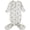 1Pcs Bear Gown, variant on WIBACKER Knotted Newborn Sleeper for Baby Boy and Girl, Soft Stretchy Long Sleeve Infant Gowns with Mitten Cuffs Hospital Coming Home Outfit