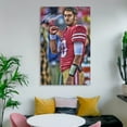thumbnail image 6 of Jimmy Garoppolo Poster Canvas Poster Artworks Canvas Poster Room Aesthetic Wall Art Prints Home Modern Decor Gifts 20x30inch(50x75cm), 6 of 6