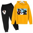 thumbnail image 3 of Nuevo juego Skibidi, ropa de baño para niños, sudadera con capucha y pantalones de jogging, conjuntos de 2 piezas, sudaderas con capucha de dibujos animados para niños, conjunto informal para niñas ad, 3 of 5