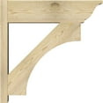 thumbnail image 3 of Ekena Millwork 8"W x 28"D x 28"H Westlake Rough Sawn Traditional Outlooker, Douglas Fir, 3 of 4