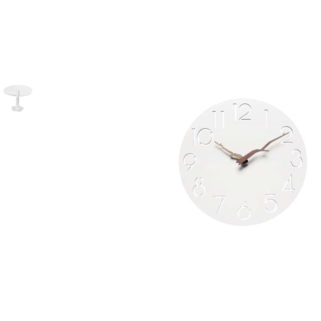 Escritorio redondo de casa de muñecas,Muebles de mesa redonda en miniatura para casa de muñecas 1 12,Reloj de pared,Reloj de pared decorativo para baño y dormitorio.,Reloj de pared redondo