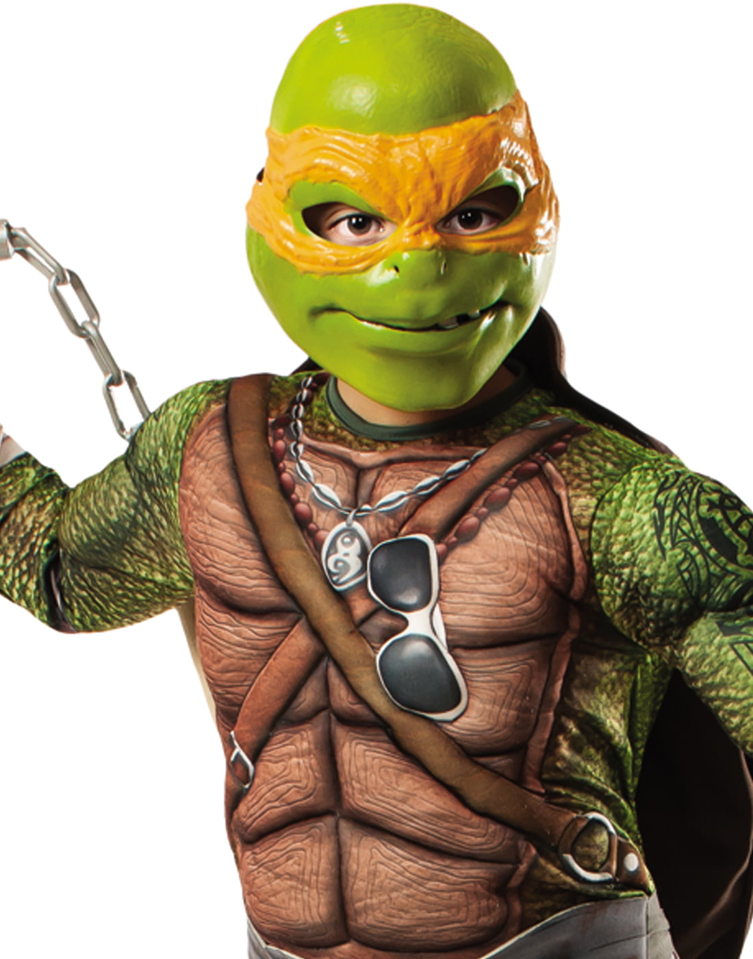 Rubie's Teenage Mutant Ninja Turtles Michelangelo Boy's Halloween  Fancy-Dress Costume for Child, L (12-14) 