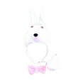 thumbnail image 2 of Conjunto de pajarita y diadema de animales, accesorios de Cosplay para puesta en escena, Carnaval Yinane  Diadema de cola de disfraz, 2 of 7