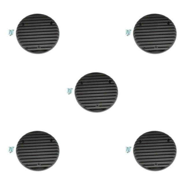 Transemion Engine Cover Durable Right Side for Accessory CB350 Professional Black 14.6cm 5Set