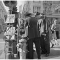 thumbnail image 2 of Newspaper Stand On Monday Morning History (36 x 24), 2 of 2