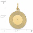 thumbnail image 2 of 10K Yellow Gold Record Album Charm (21 X 15) Made In United States -Jewelry By Sweet Pea, 2 of 5