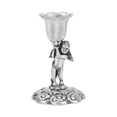 thumbnail image 1 of Par de candelabros románticos regalos de ángel para cumpleaños, Navidad, aniversarios, Halloween (peltre antiguo), 1 of 5