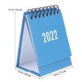 thumbnail image 4 of 4 Pcs Petits Calendriers de Bureau Intérieur Calendriers de Notes du Nouvel An Petits Calendriers, 4 of 8