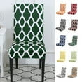 thumbnail image 1 of Neinkie Chair Covers for Dining Room - Stretch Chair Slipcovers for Decorative Seat Protector Armless Removable Washable Elastic Dinner Universal Spandex Solid Chair Slip Covers Set, 1 of 7