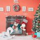thumbnail image 4 of Christmas stocking set, 2 pieces, large Christmas stockings, Christmas decoration stockings, 4 of 4