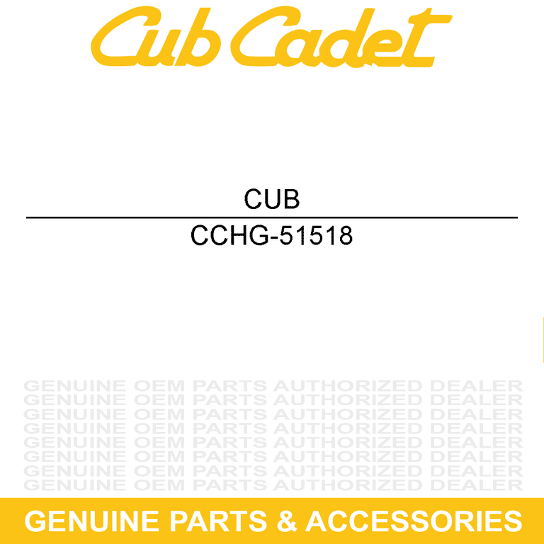 CUB CADET HG-51518 Lip Seal Z Force RZT LT LX SX ZT1 ULTIMA 42 46