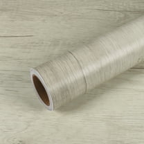 VEELIKE White Grey Wood Contact Paper Wood Wallpaper Peel and Stick Countertops Waterproof 15.7''x118'' Self Adhesive Wood Grain Contact Paper for Cabinets Table Removable Wood Look Contact Paper