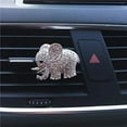thumbnail image 1 of Auto Diamond Elephant Car Air Conditioning Outlet Clip Decorative Gifts, 1 of 4