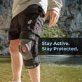 thumbnail image 5 of Z1 K11 Knee Brace for Knee Pain with Gel Patella & Stability - Hinged Knee Support & Stabilizers for Arthritis, ACL, PCL, MCL, Meniscus Tear - Sports, Runner Workout & Pain Relief (Large), 5 of 6
