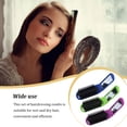 thumbnail image 4 of serony Travel Comb Mirror Folding Hair Brush Professional Dual-Use Compact Hairdressing Massage Mini Beauty Tools Car Orange, 4 of 9