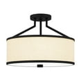 thumbnail image 4 of Quoizel Laborde 3-Light Ceiling Light in Matte Black, 4 of 7