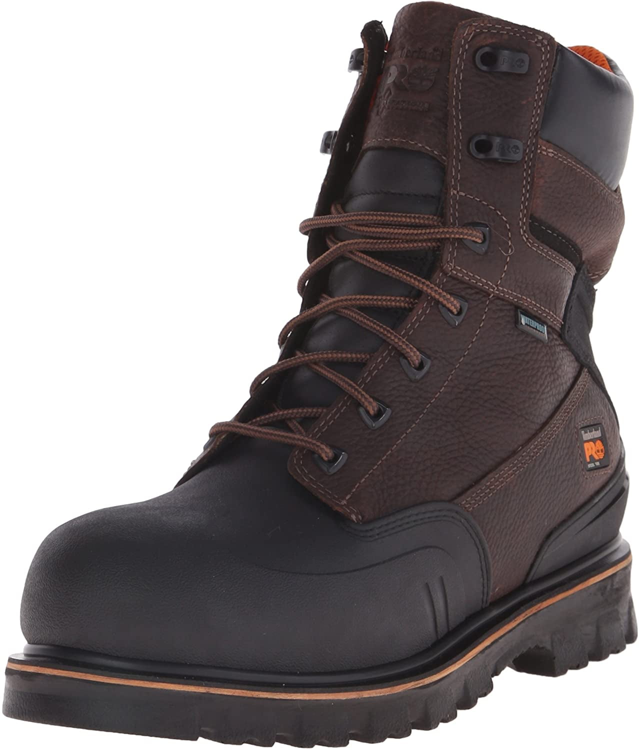 8 inch steel toe waterproof work boots