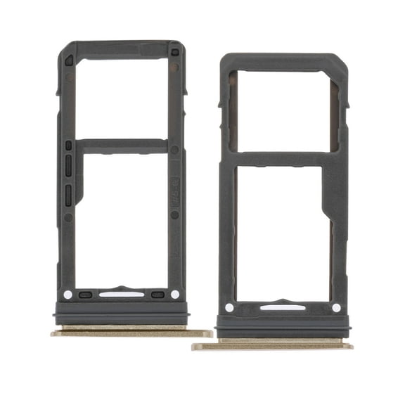 Replacement Dual Sim Card Tray Compatible For Samsung Galaxy S8 / S8 Plus (Gold)