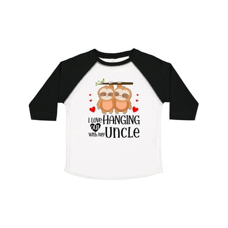 

Inktastic I Love Hanging out with My Uncle Gift Toddler Boy or Toddler Girl T-Shirt