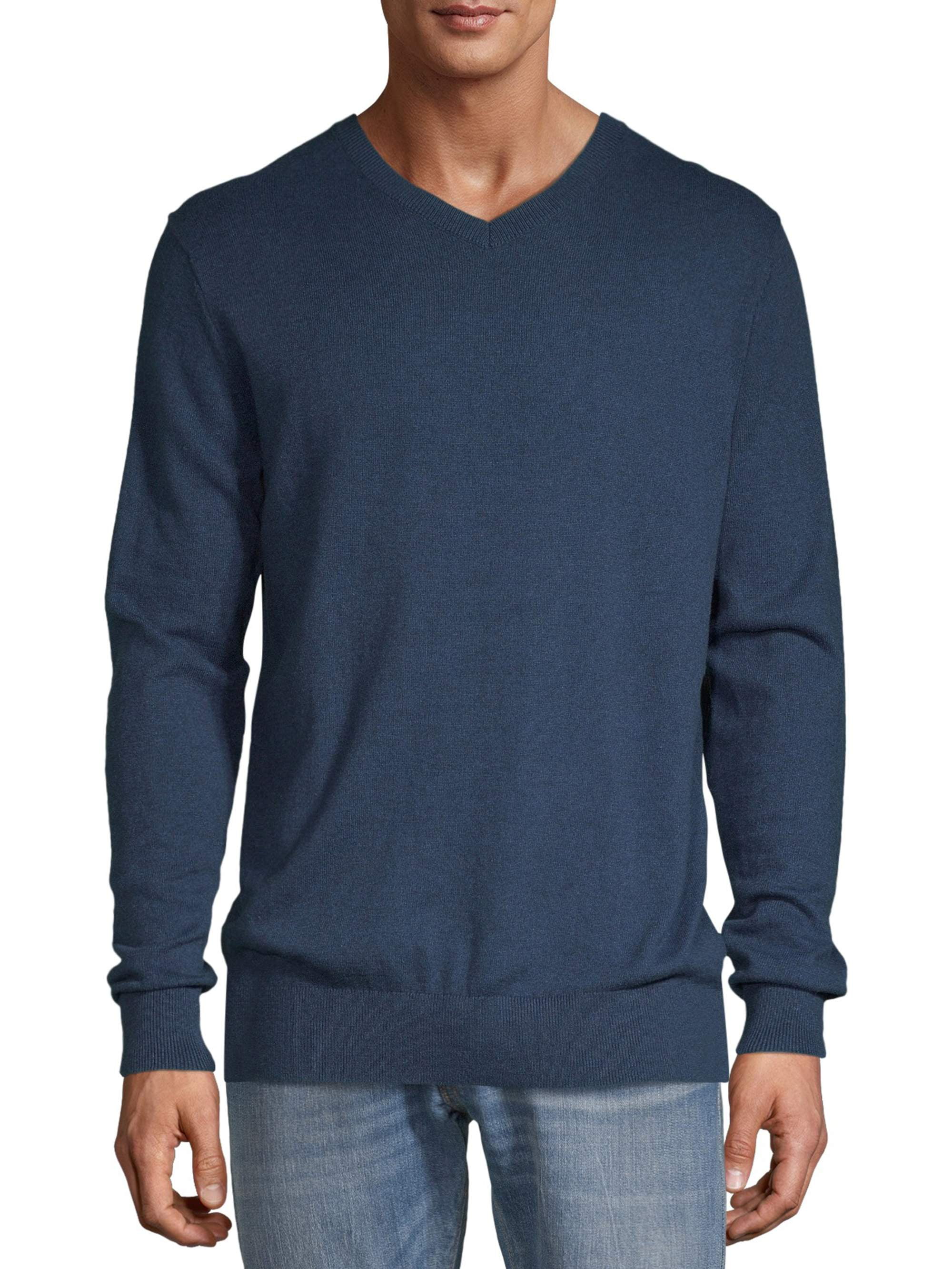 george v neck sweater
