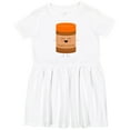 thumbnail image 3 of Inktastic Cute Kawaii Peanut Butter Girls Toddler Dress, 3 of 5