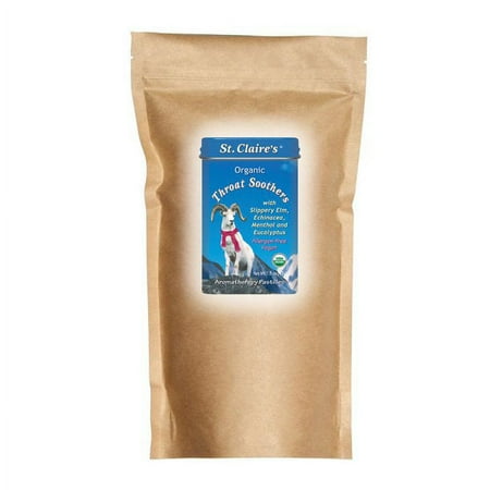 St. Claire's Organic Throat Soothers (27 Ounce Bag, over 800 pieces) | Gluten-Free, Vegan, GMO-Free, Plant-based, Allergen-Free | Made in the USA in a Dedicated Allergen-Free Facility