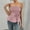 Pink, variant on Women's Strapless Tank Top Summer Casual Sleeveless Blouse Beach Vacation Pure Color Basic T Shirt for Women with Jeans Atmosphere Top Womens Camisole Tops Shirt Blouses Work 3x Workout Tops