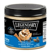 Legendary Foods Blueberry Cinnamon Bun Almond Butter 16oz Jar
