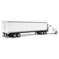 thumbnail image 3 of 1/64 White Kenworth T660 Sleeper with Trailer with Double Rear Doors 37032, 3 of 5