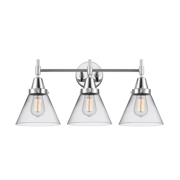 Innovations 447-3W-PC-G42-LED Caden 3 Light 26 inch Bath Vanity Light, Polished Chrome