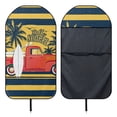 thumbnail image 6 of Chririnla Hello Summer Terry Cloth Car Seat Towel Cover, Non Slip Waterproof Seat Protector for Cars SUVs and Trucks, Machine Washable, 6 of 7