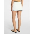 thumbnail image 3 of Time and Tru Women's and Women’s Plus Cabana Mini Skirt Coverup, Sizes XS-2X, 3 of 5